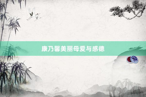 康乃馨美丽母爱与感德